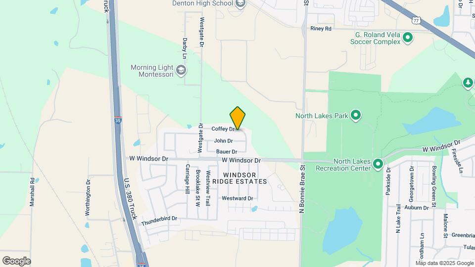 2505 Coffey Dr Map and Location Details