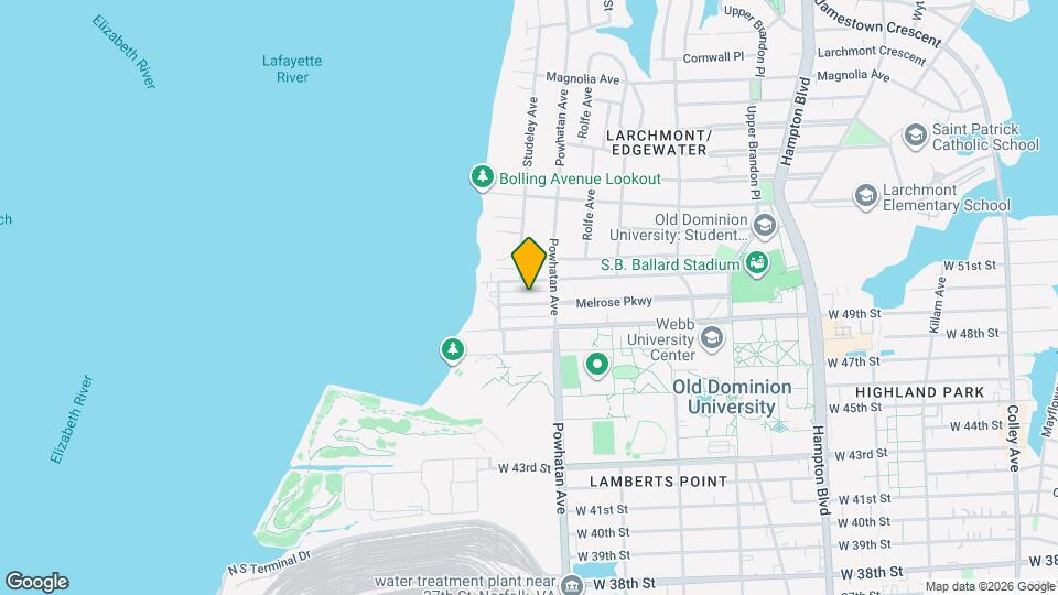 1620 Melrose Pkwy Map and Location Details