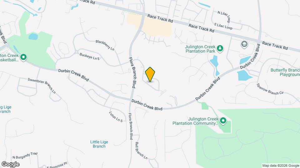 601 Sweetwater Pl Map and Location Details