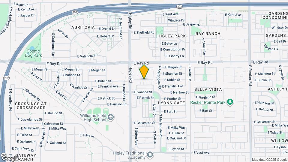 3292 E Franklin Ave Map and Location Details