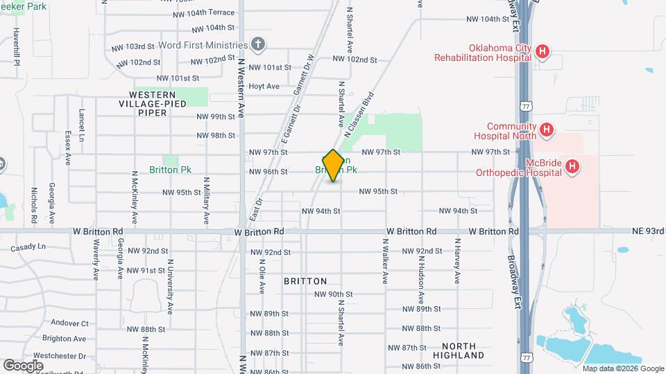 709 NW 95th St Map and Location Details