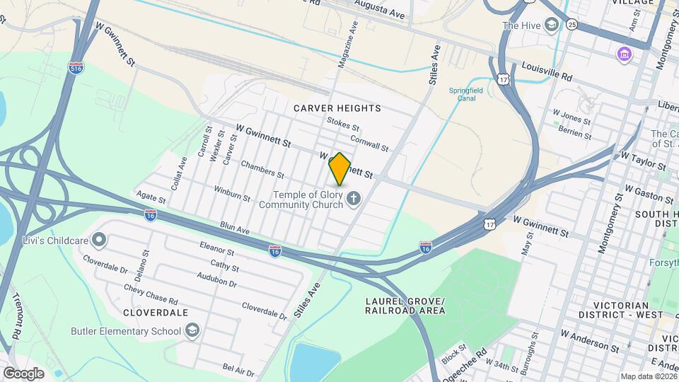 902 Elliott Ave Map and Location Details