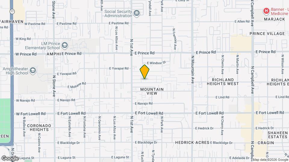 812-812 E Holaway Dr Map and Location Details