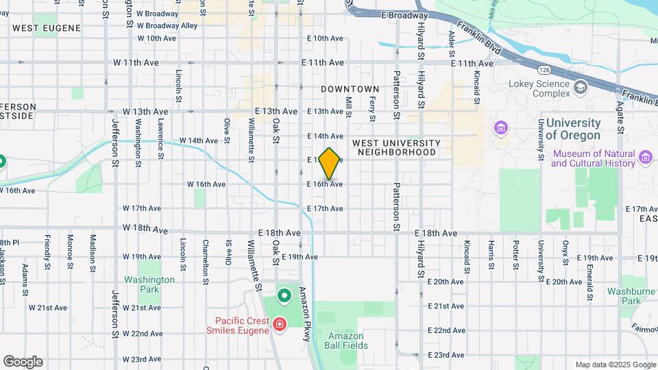 312-316 E 16th Ave Mapa y Detalles de la Ubicación