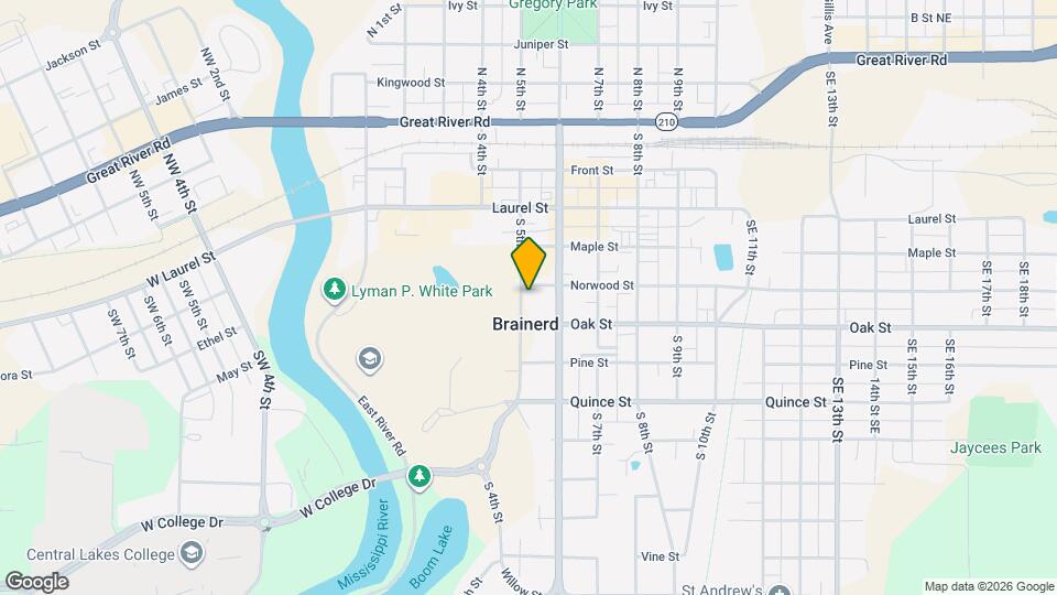 507 S 5th St Map and Location Details