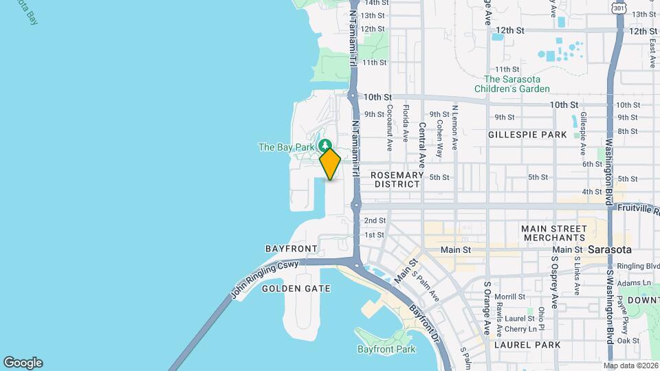 The Ritz-Carlton Residences Sarasota Bay Map and Location Details