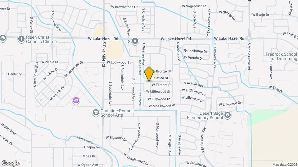 6709 S Warwickshire Ave Map and Location Details