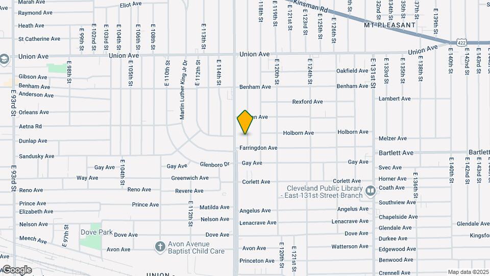 3692 E 117th St Mapa y Detalles de la Ubicación