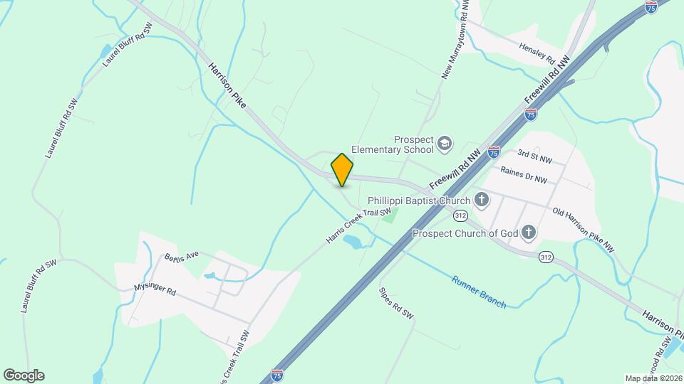 2156 Old Harrison Ln Map and Location Details