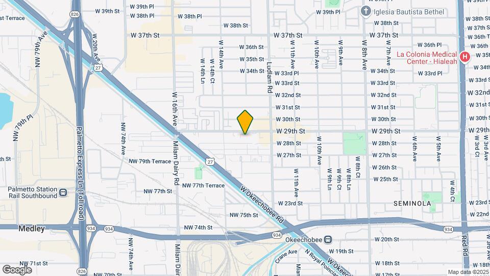 1310 W 29th St Map and Location Details