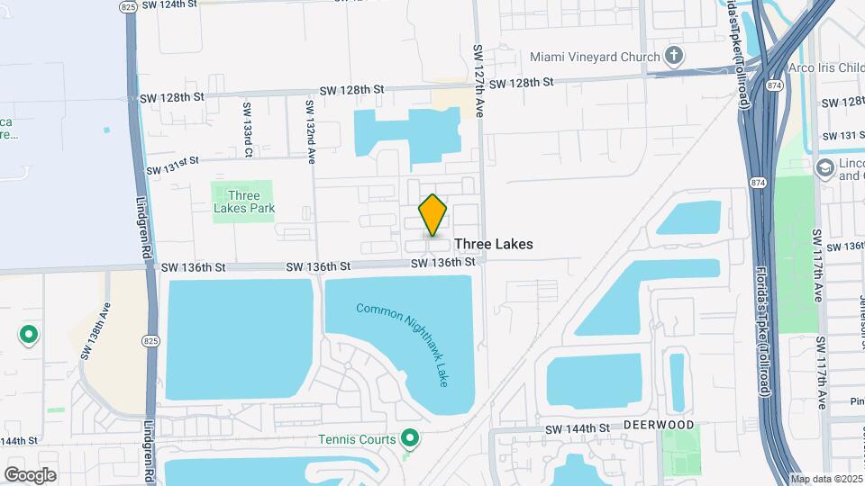 12842 SW 135th St Map and Location Details