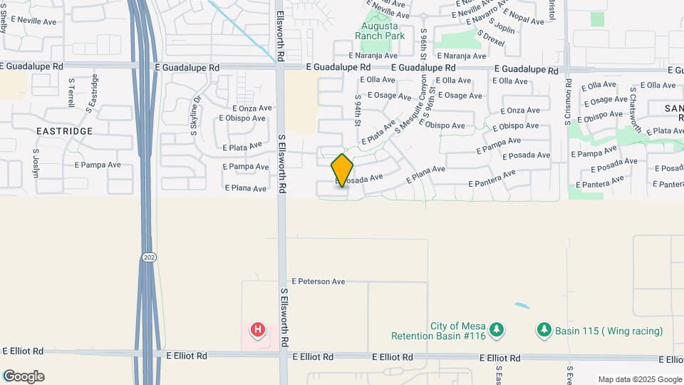 9346 E Plana Ave Map and Location Details