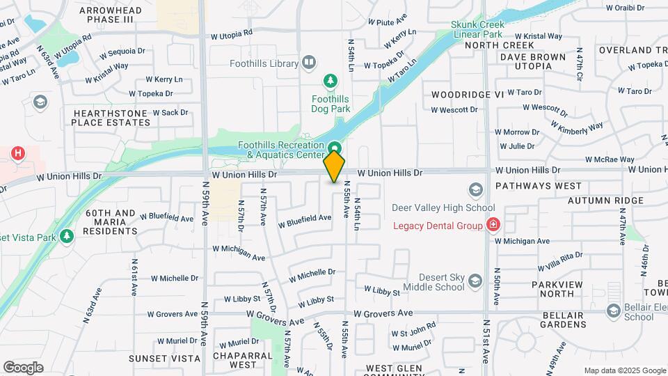 5514 W Wagoner Rd Map and Location Details