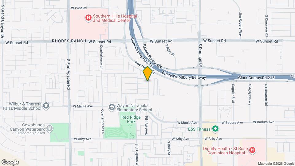 8907 Whitten Park Ave Map and Location Details