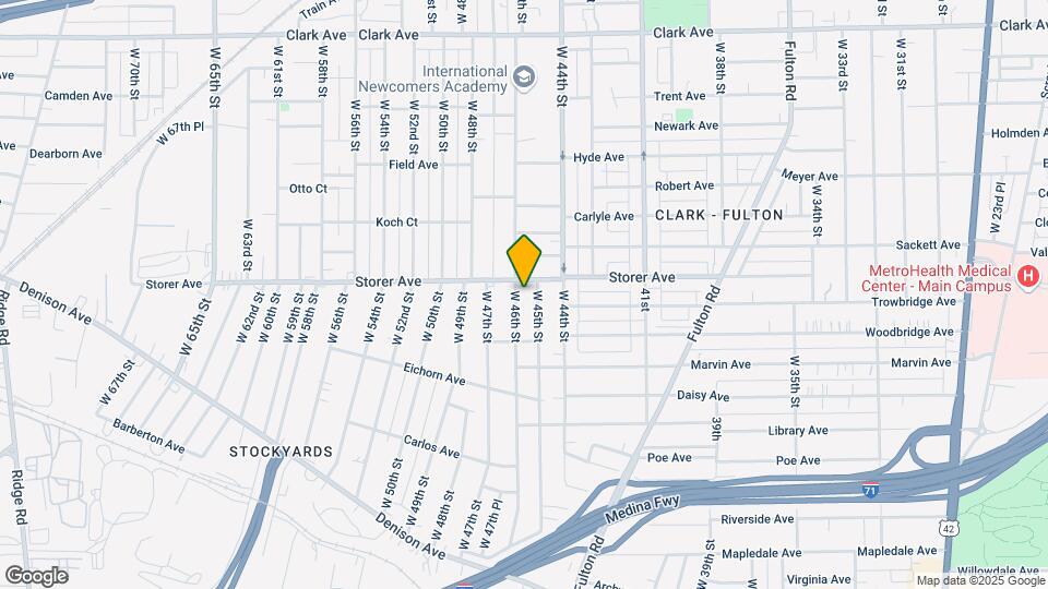 3393 W 46th St Map and Location Details