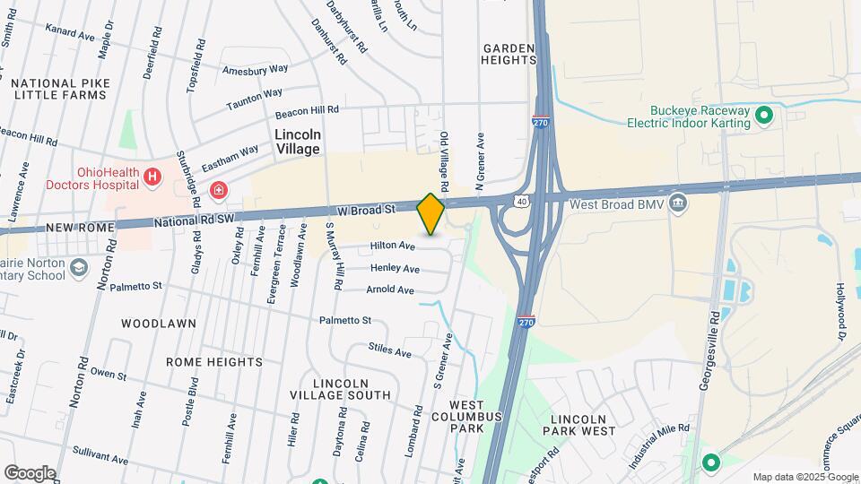 Evergreen Terrace Apartments Map and Location Details