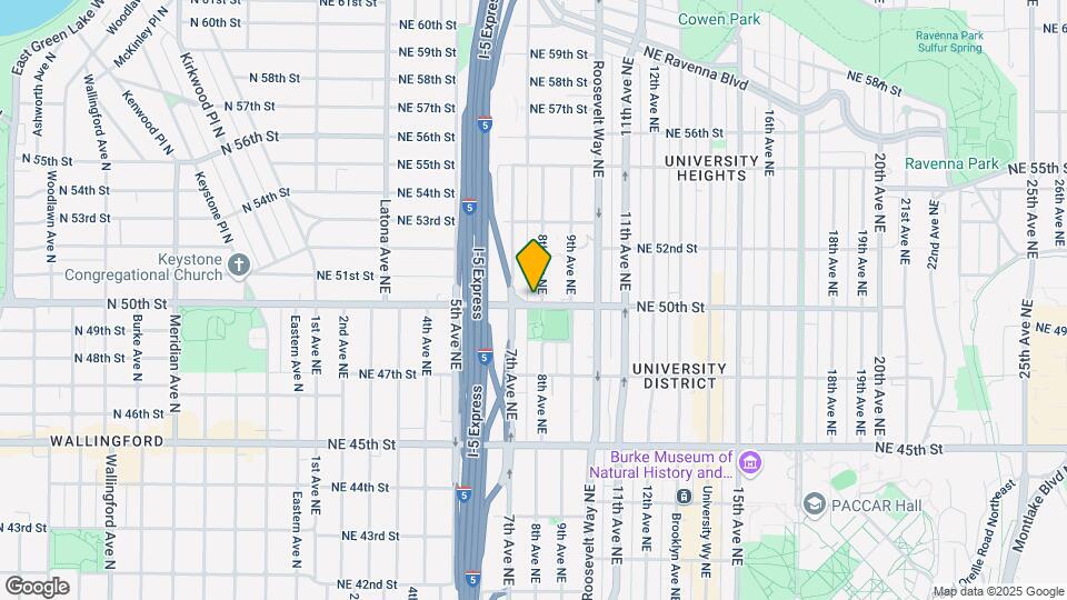 5001 8th Ave NE Map and Location Details