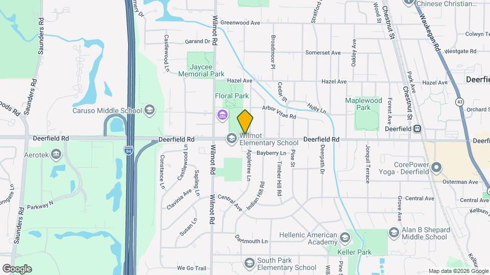 1464 Deerfield Rd Map and Location Details