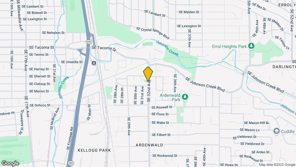 3125 SE Van Water St Map and Location Details