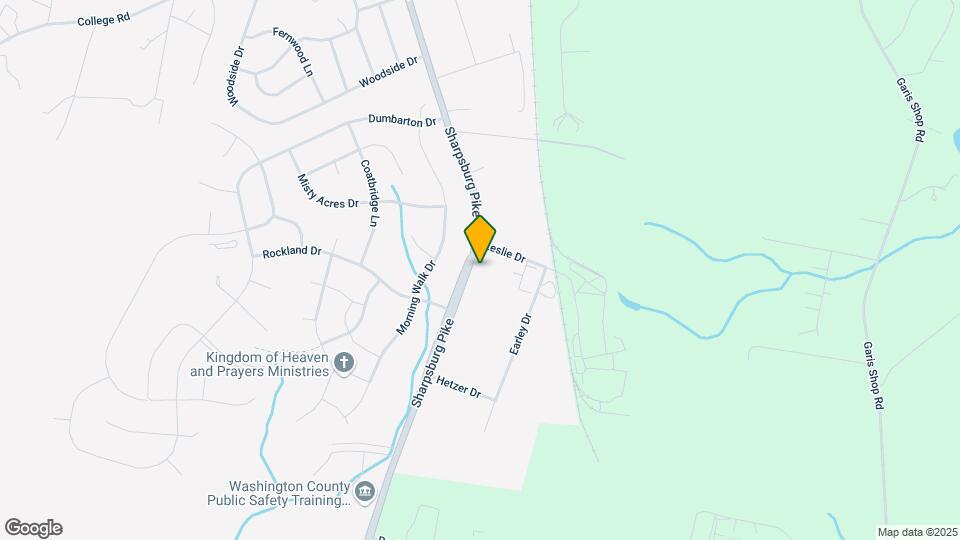 9459 Sharpsburg Pike Map and Location Details