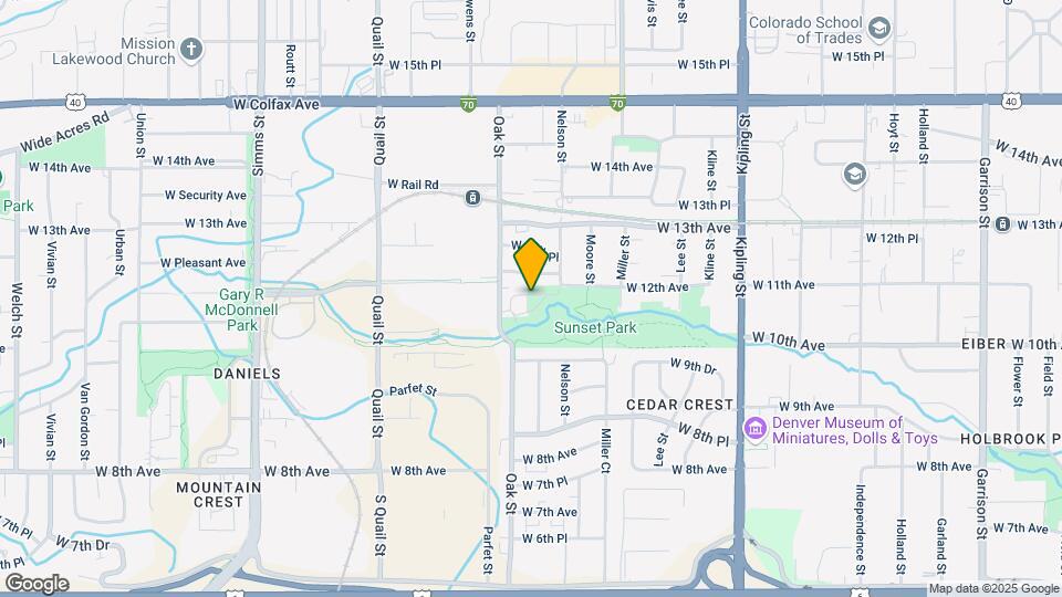 1079 Oak Cir Map and Location Details