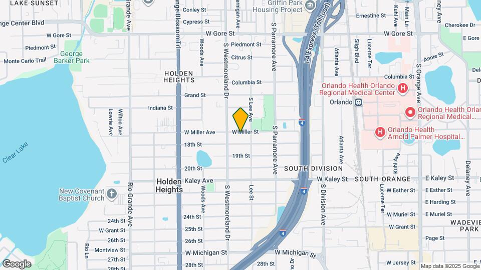 814 W Miller St Map and Location Details