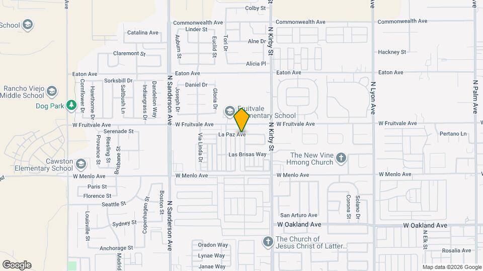 853 Ensenada Dr Map and Location Details