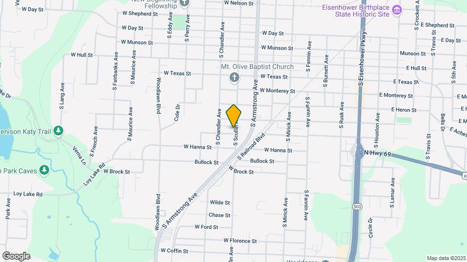 1421 S Scullin Ave Map and Location Details
