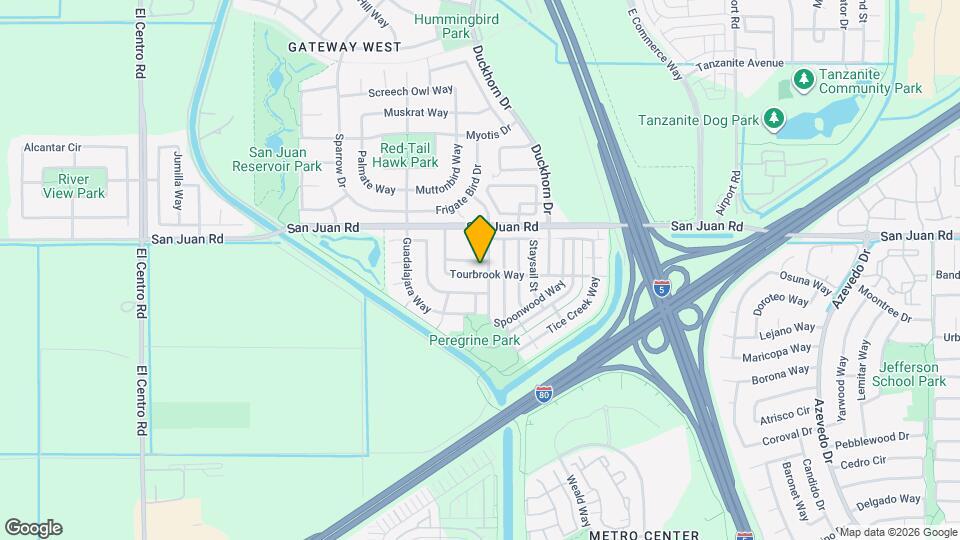 2815 Tourbrook Way Map and Location Details