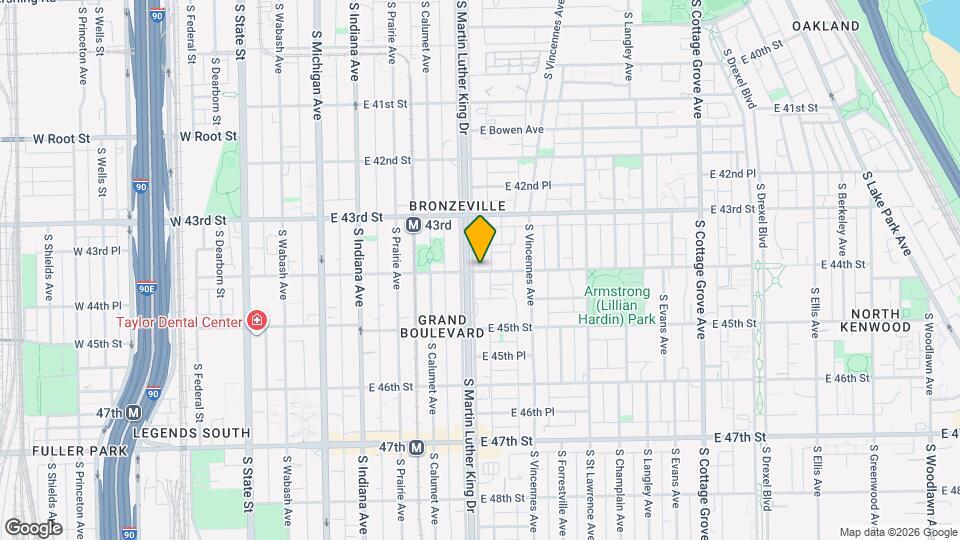 4351 S King Dr Map and Location Details