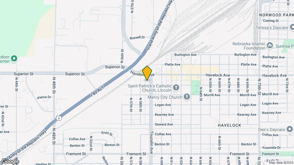 4303 Touzalin Ave Mapa y Detalles de la Ubicación