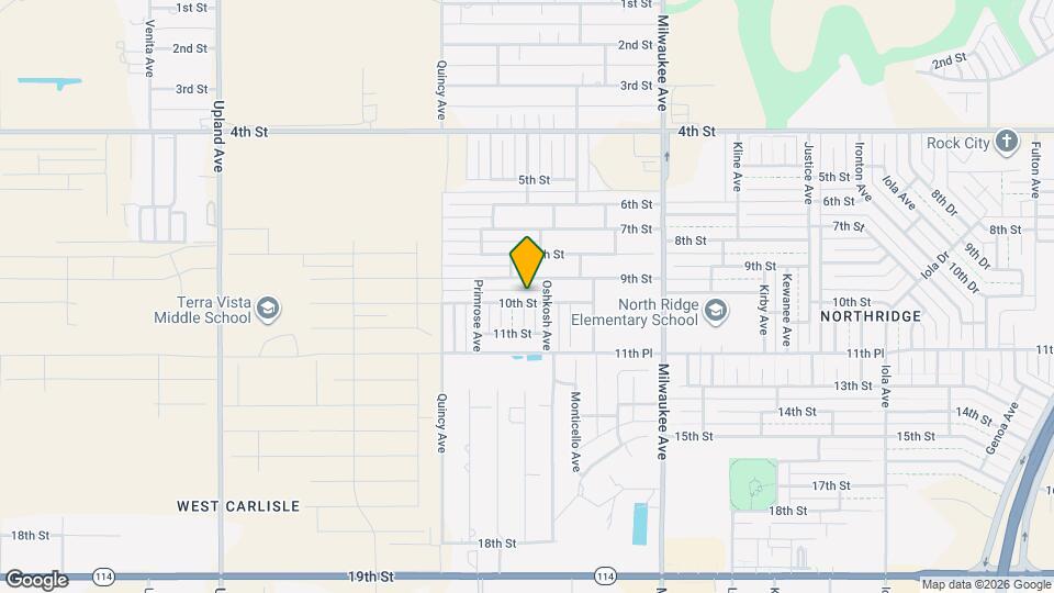 6720 10th St Map and Location Details