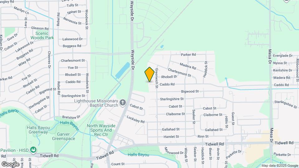 8009 Caddo Rd Map and Location Details