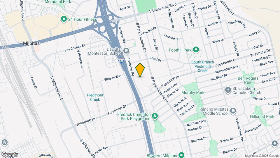 420 Dempsey Rd Map and Location Details