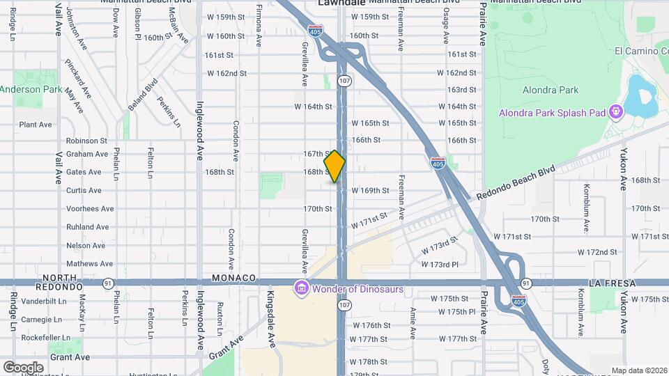 4401 W 169th St Map and Location Details