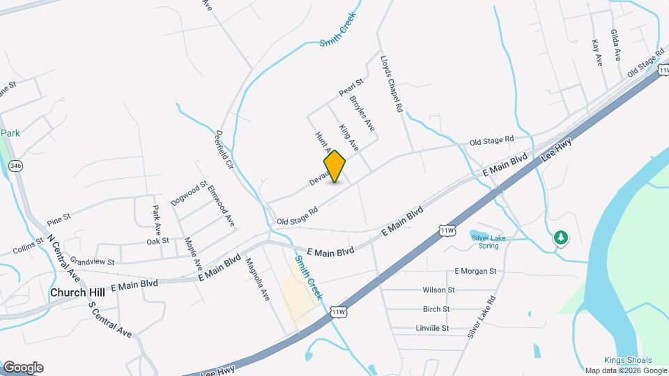 445 Old Stage Rd Map and Location Details