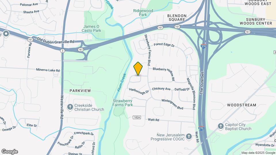 3743 Ellerdale Dr Map and Location Details
