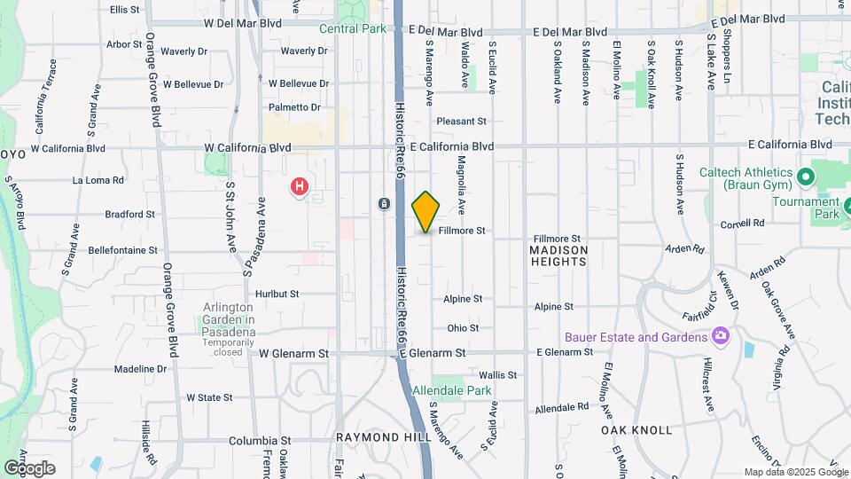 787-789 S Marengo Ave Mapa y Detalles de la Ubicación