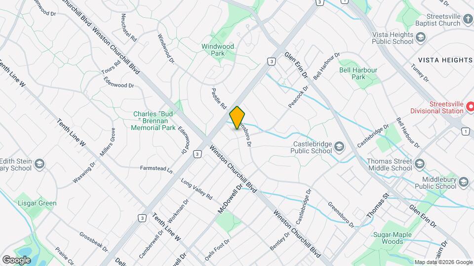 5958 Greensboro Dr Map and Location Details