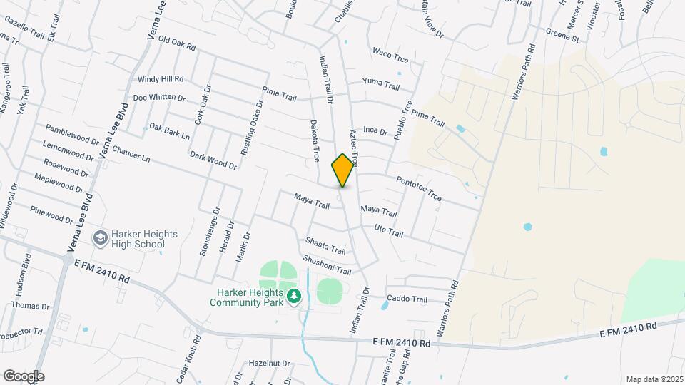 1801 Indian Trail Map and Location Details