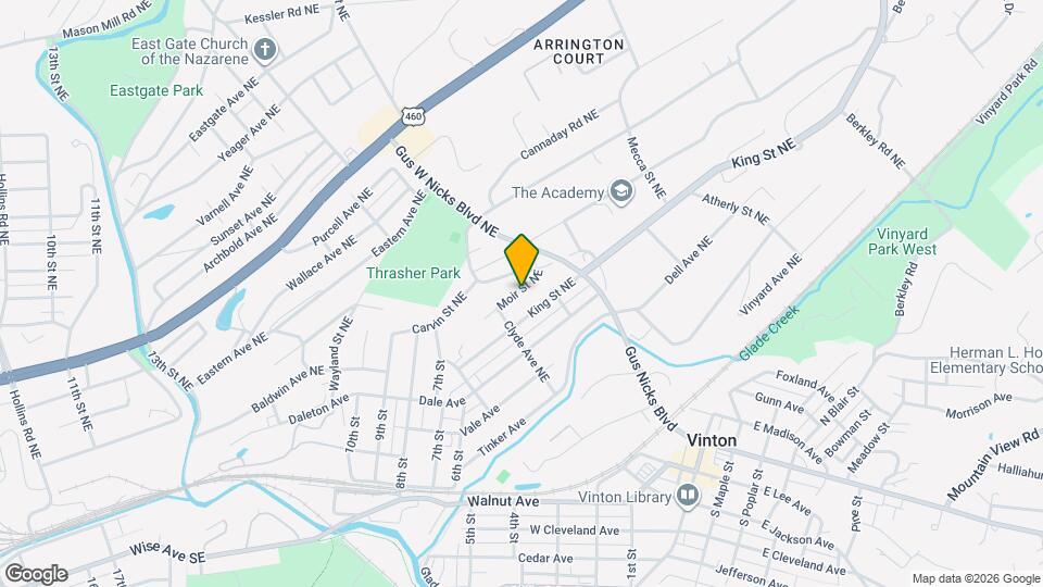 2329 Moir St NE Map and Location Details