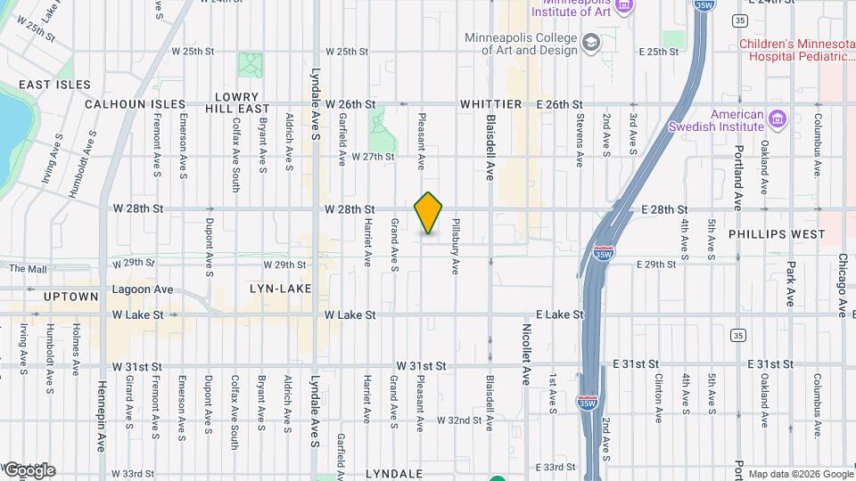 2827 Pleasant Ave Map and Location Details