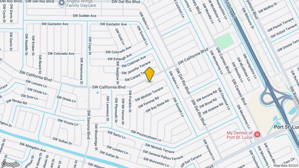 1001 SW John MacCormack Terrace Map and Location Details