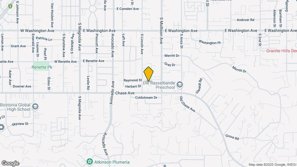 1060 Billings St Map and Location Details