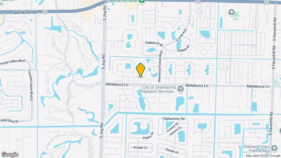 4536 Oak Terrace Dr Map and Location Details