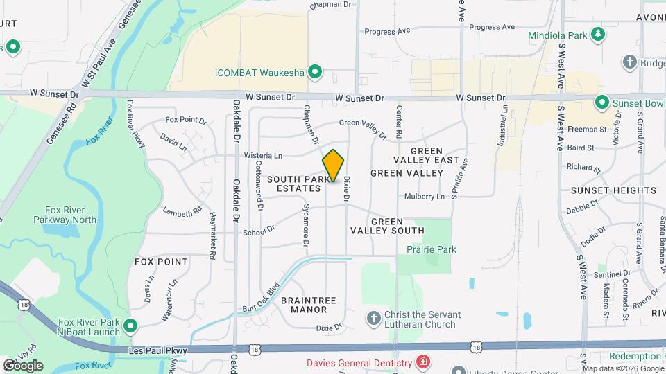 1705 Chapman Dr, Unit B-217 Map and Location Details