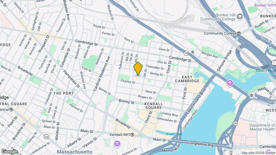 320 Hurley St Map and Location Details