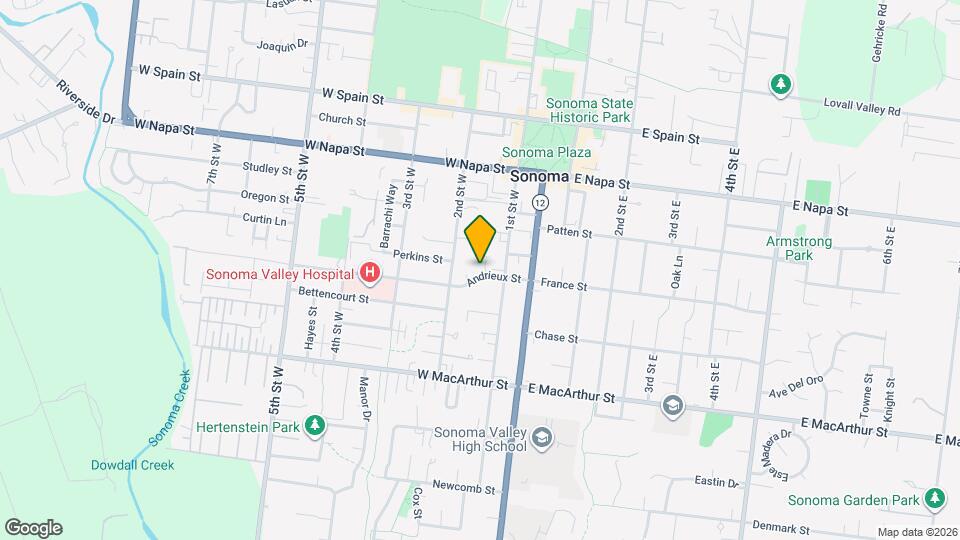 691 Spring Ln Map and Location Details