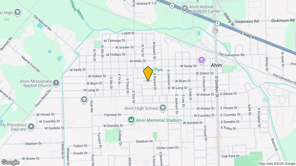 1014 Robinson St Map and Location Details