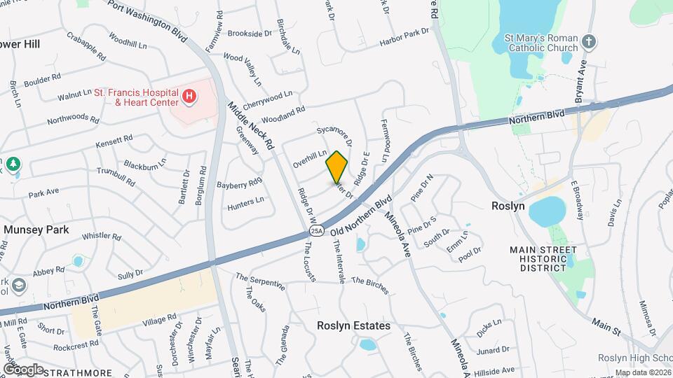 14 Peachtree Ln Map and Location Details